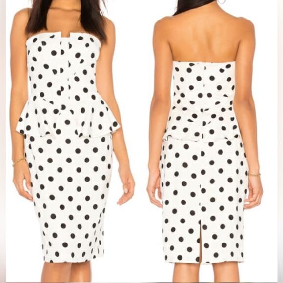 Bardot Suri Peplum Dress - Picture 3 of 8